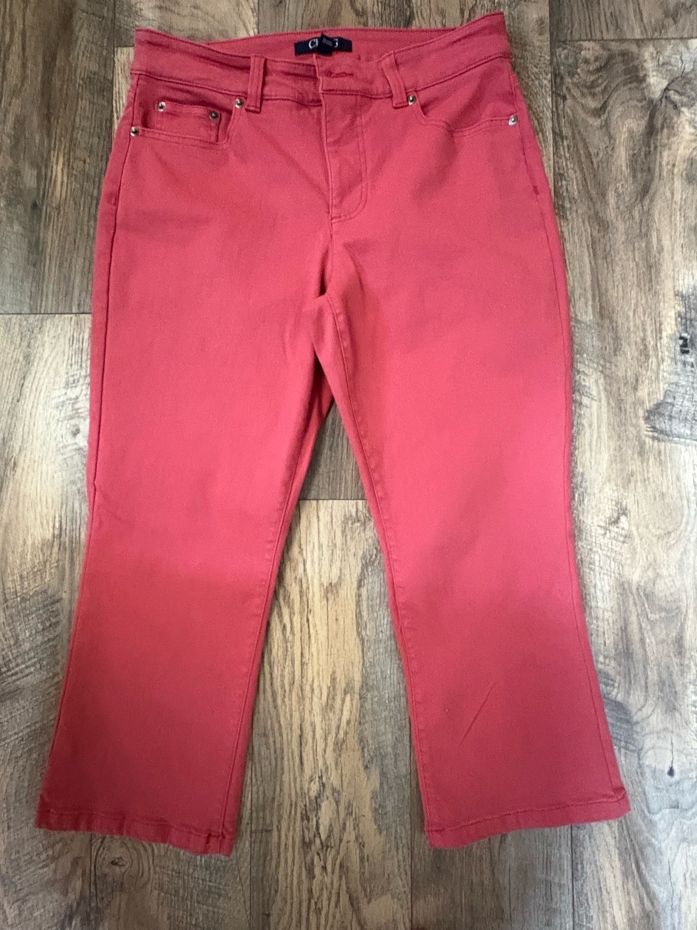 Chaps Coral coral capris